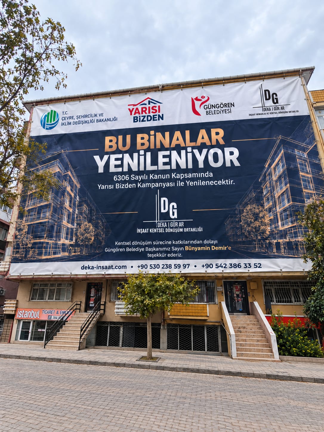 226 Ada 6 ve 7 Parsel – Burcu Sokak — Burcu Sokak / İlk Yuva / Güngören / İstanbul